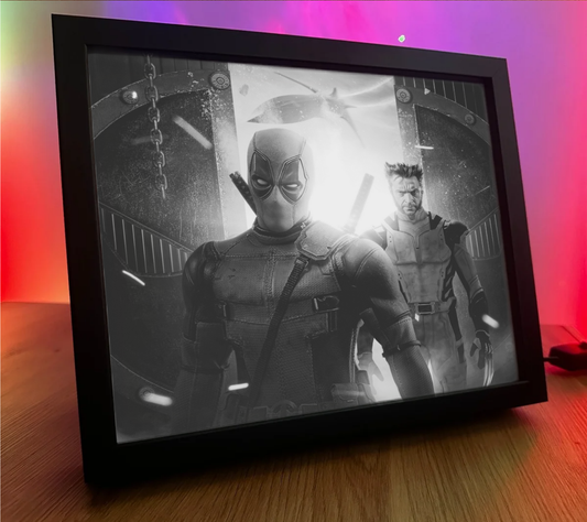 Obrazo-lampka pomysł na prezent Deadpool 7