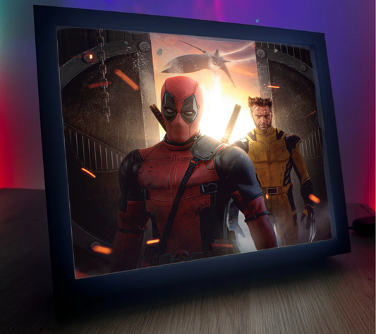 Obrazo-lampka pomysł na prezent Deadpool 7