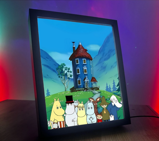 Obrazo-lampka na prezent Muminki 1