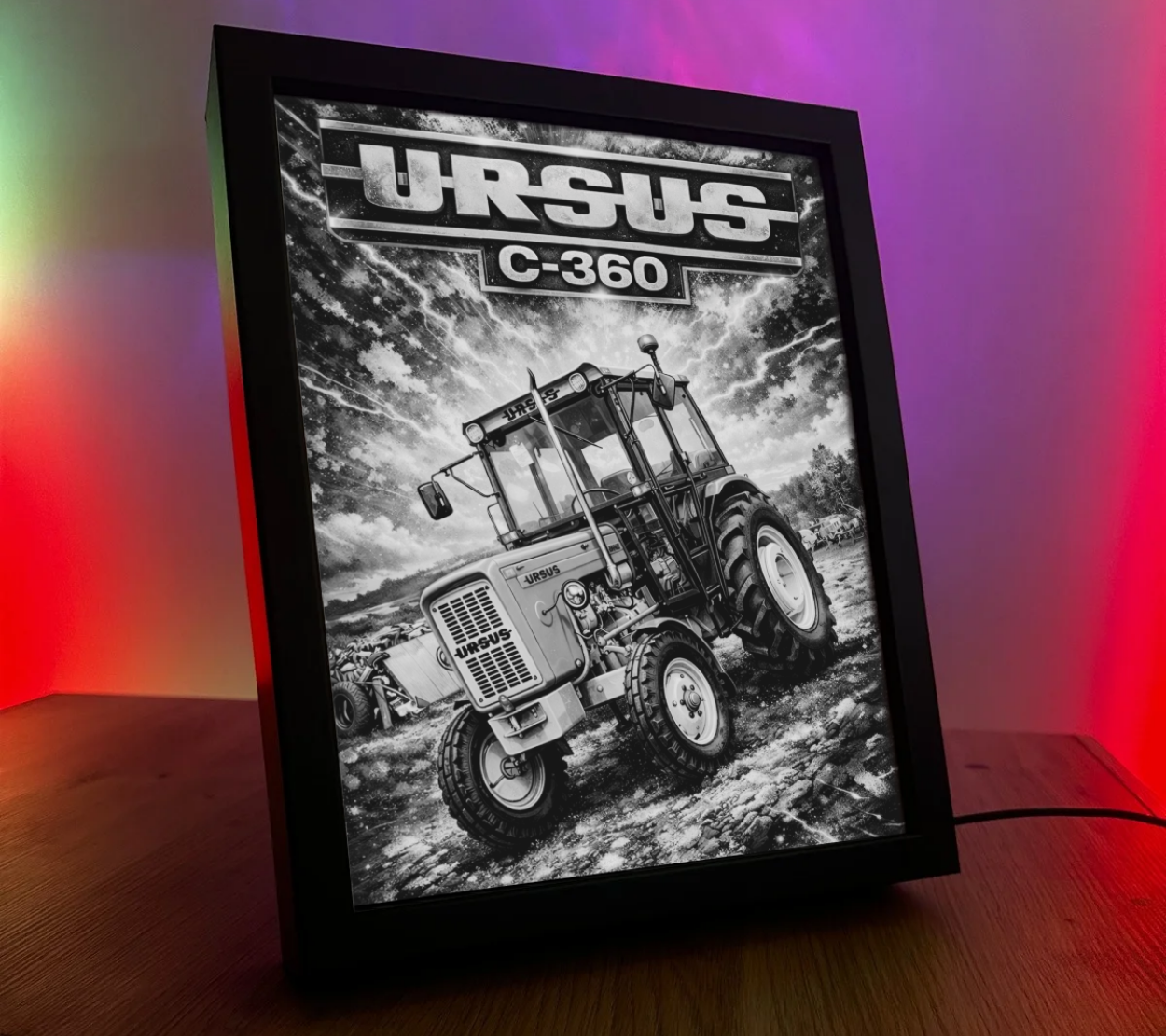 ObrazoLampka Traktor Ursus C-360 Z Kabiną 3