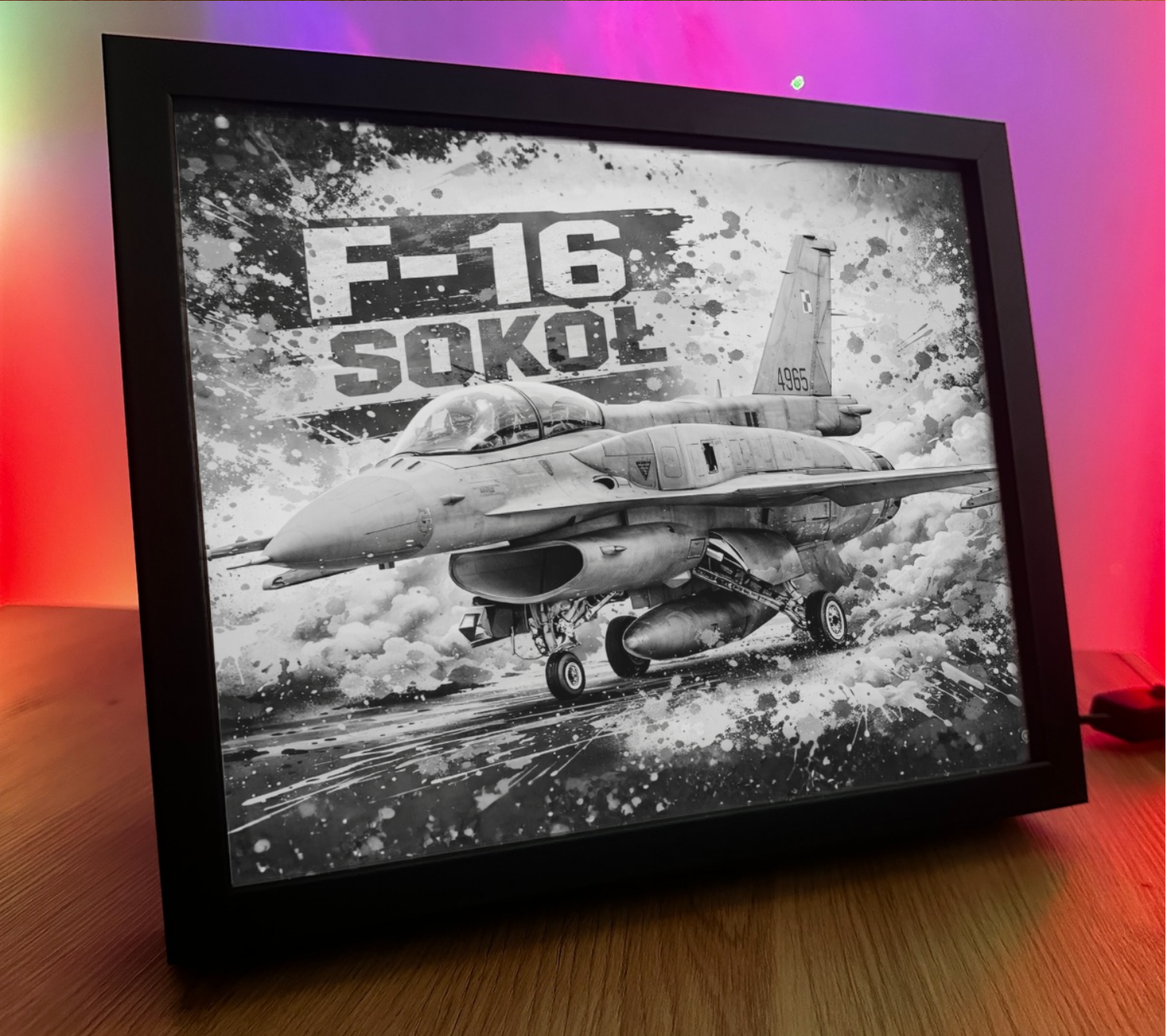 ObrazoLampka F-16 Sokół 1