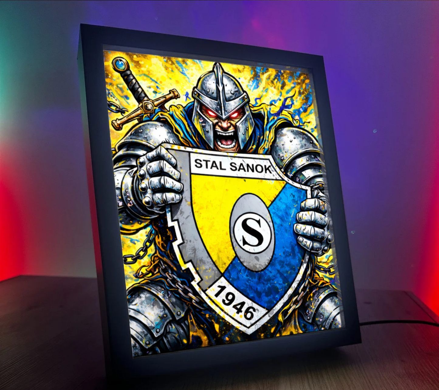 Obrazo Lampka Stał Sanok 1