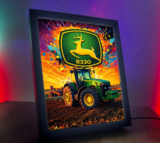 ObrazoLampka Traktor John Deere 8330
