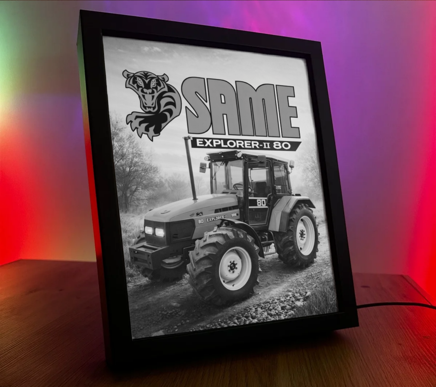 ObrazoLampka Traktor Indywidualna Zapytanie 9