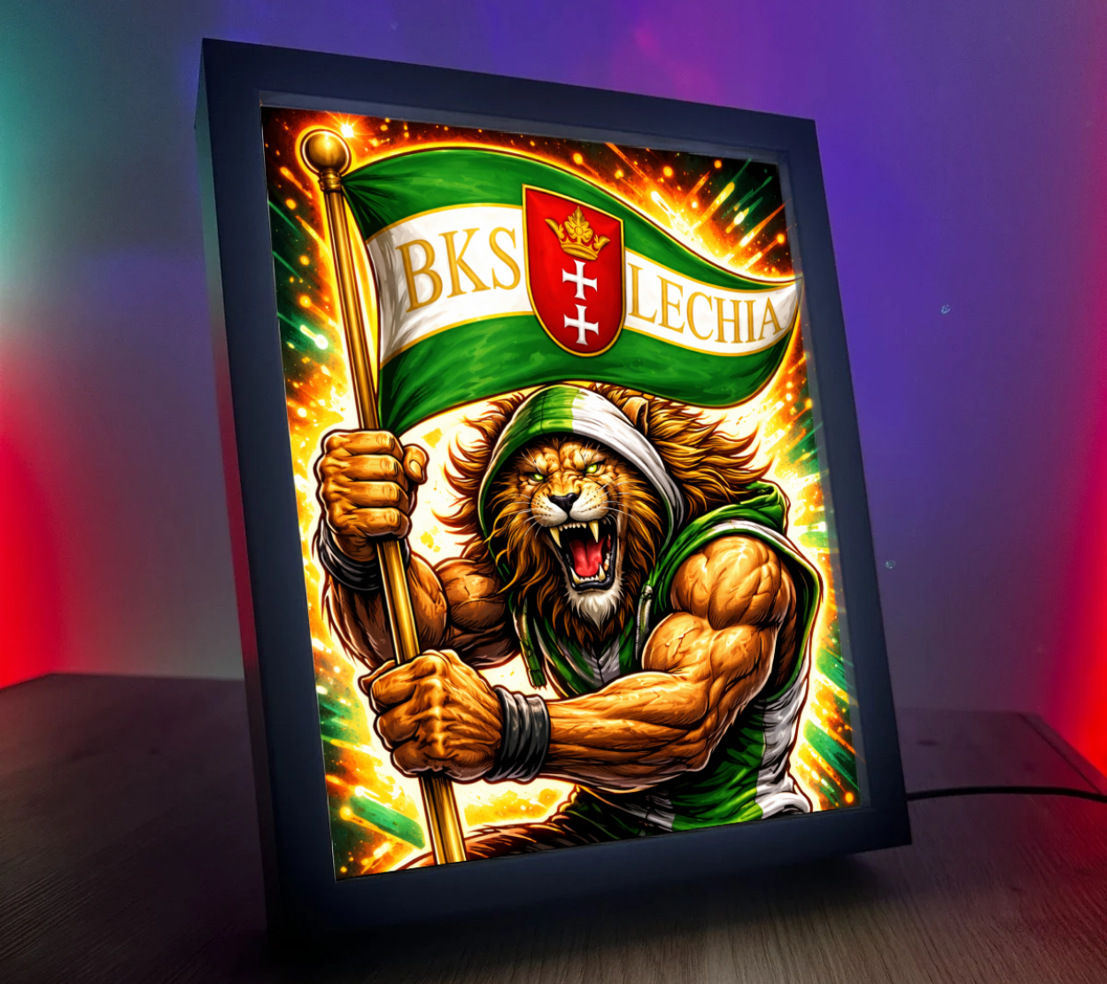 ObrazoLampka BKS Lechia Gdańsk 1