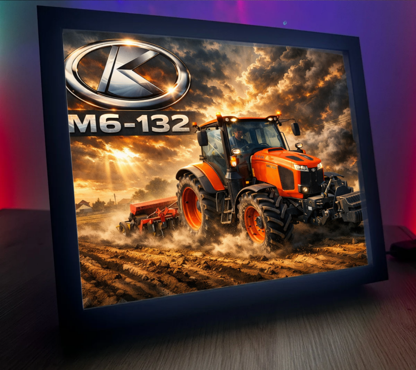 ObrazoLampka Kubota M6-132 2