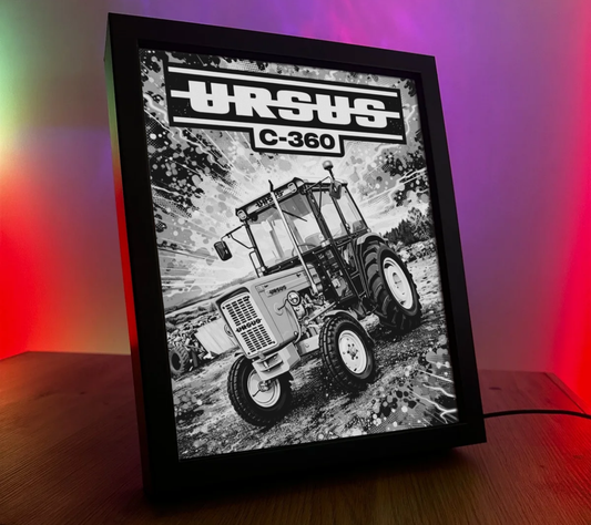 ObrazoLampka Traktor Ursus C-360 Z Kabiną 4