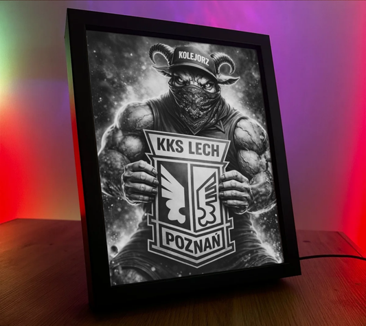 Obrazo Lampka KKS Lech Poznań 9