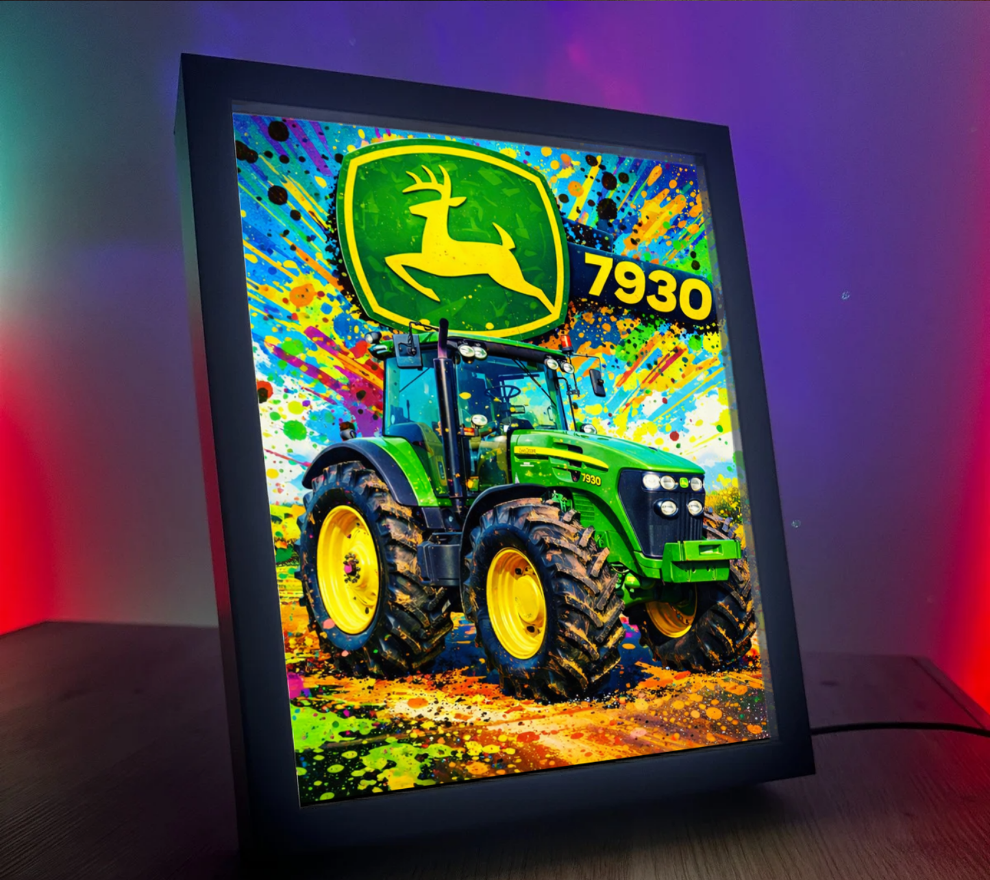 ObrazoLampka Traktor John Deere 7930 1
