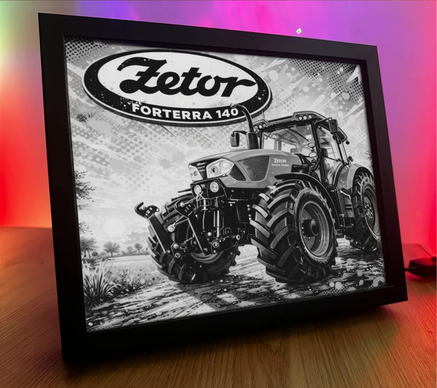 ObrazoLampka Traktor Forterra 140 1