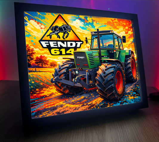 ObrazoLampka Traktor Fendt 614 1