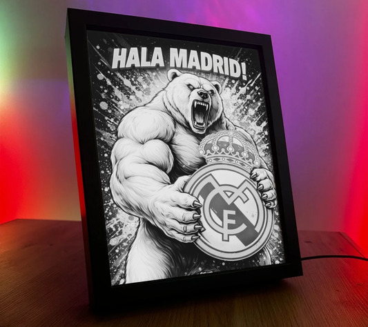 ObrazoLampka Real Madryt HALA MADRID 2