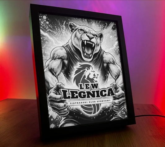 Obrazo Lampka Lew Legnica 4
