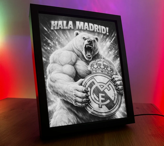 ObrazoLampka Real Madryt HALA MADRID 3