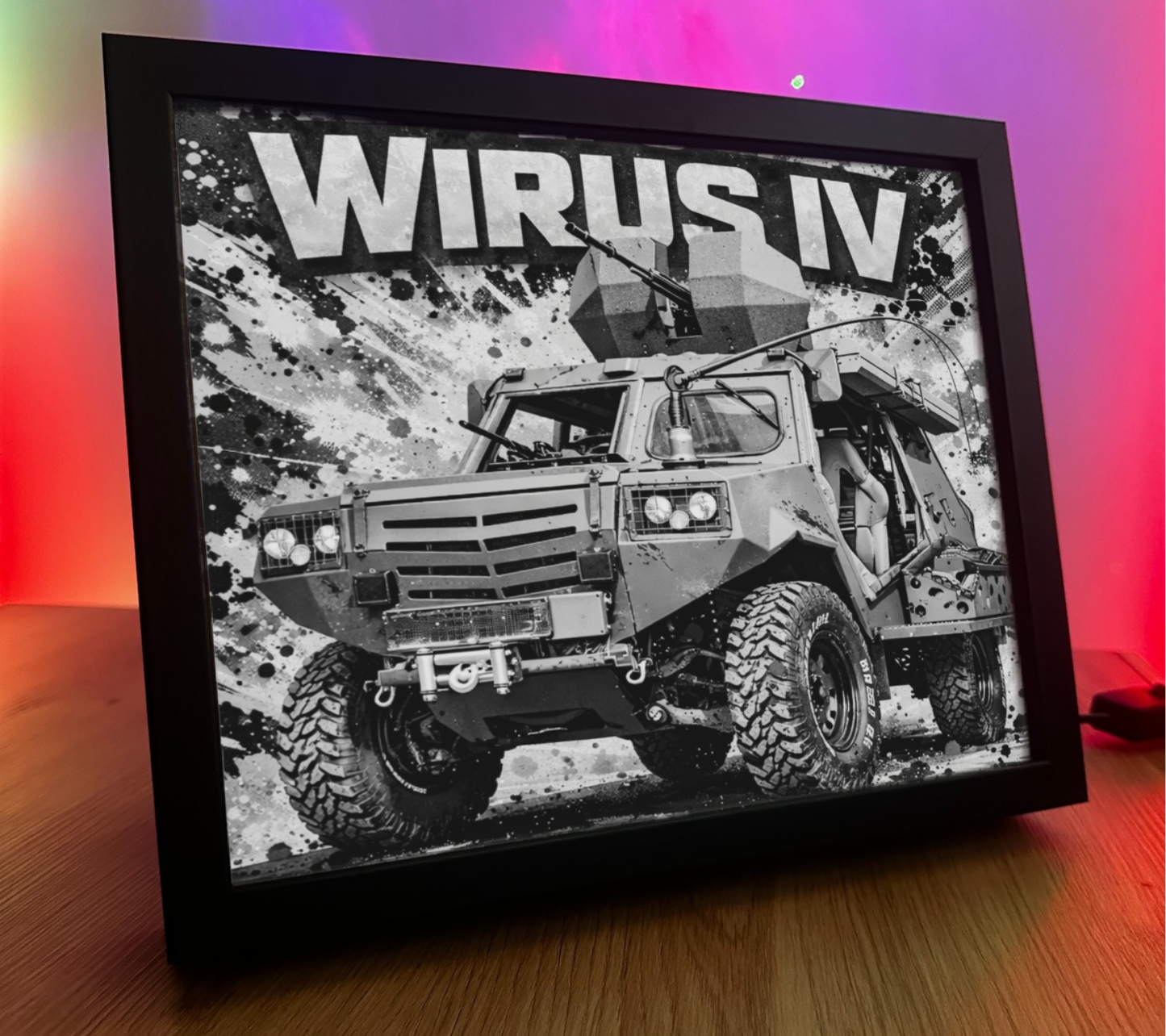 ObrazoLampka Wirus IV 1