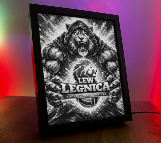 Obrazo Lampka Lew Legnica 2
