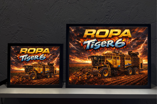 ObrazoLampka lampka nocna Traktor Kombajn Ropa Tiger 6 2