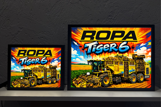 ObrazoLampka lampka nocna Traktor Kombajn Ropa Tiger 6 1
