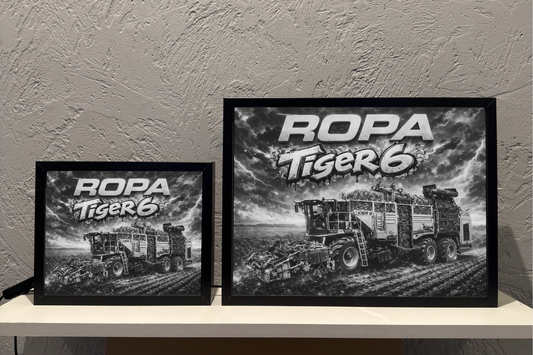 ObrazoLampka lampka nocna Traktor Kombajn Ropa Tiger 6 2