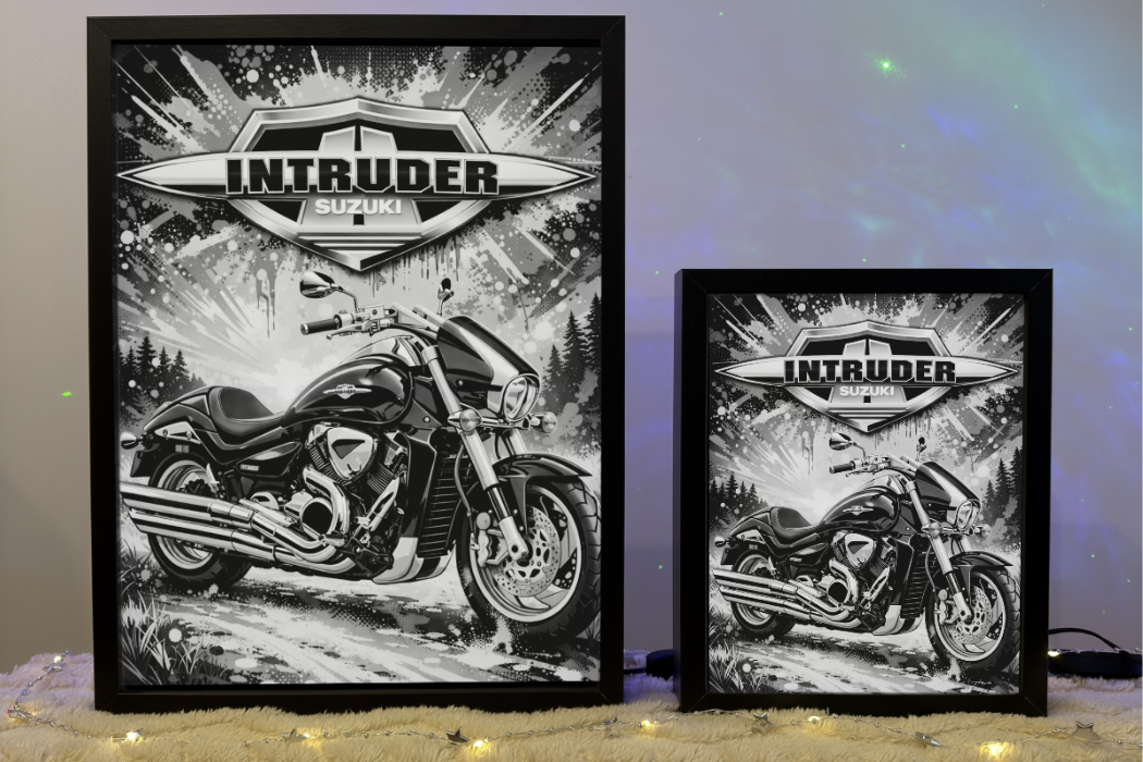 ObrazoLampka Lampka Nocna Suzuki Intruder 2