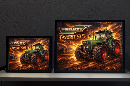 ObrazoLampka Traktor Fendt Favorit 515 1