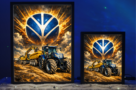 ObrazoLampka lampka nocna Traktor Kombajn New Holland 2