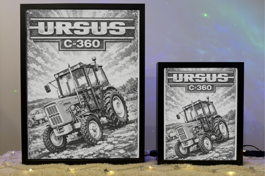 ObrazoLampka Traktor Ursus C360 C-360 Prezent 1