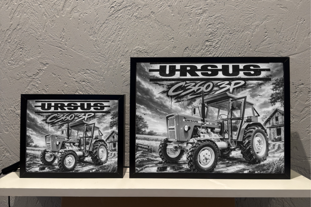 ObrazoLampka Traktor Ursus C360 C-360 3P Prezent 1