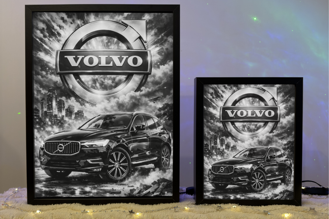 ObrazoLampka Prezent Lampka Nocna Plakat Volvo XC60 1