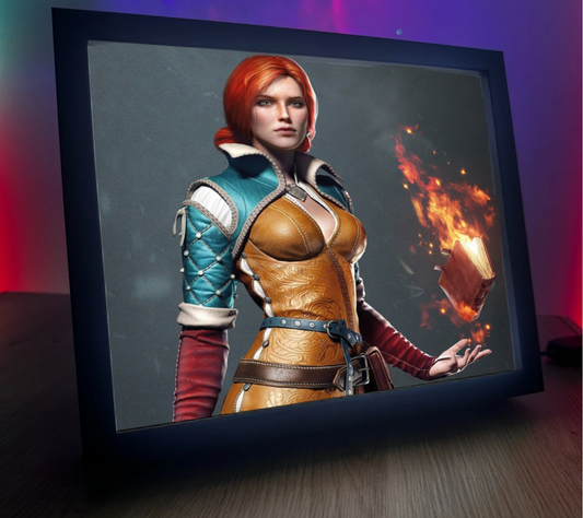 Obrazo Lampka Wiedźmin The Witcher pomysł na prezent 6