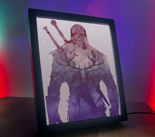 Obrazo Lampka Wiedźmin The Witcher pomysł na prezent 11