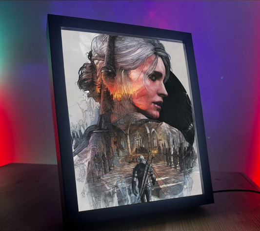 Obrazo Lampka Wiedźmin The Witcher pomysł na prezent 7