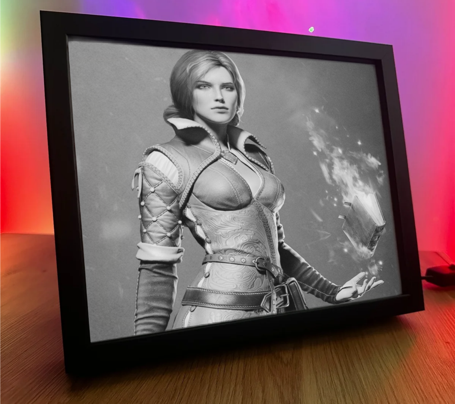 Obrazo Lampka Wiedźmin The Witcher pomysł na prezent 6