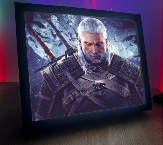 Obrazo Lampka Wiedźmin The Witcher pomysł na prezent 15