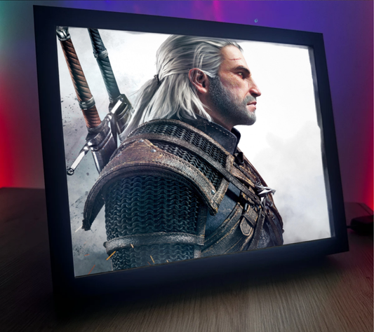 Obrazo Lampka Wiedźmin The Witcher pomysł na prezent 14